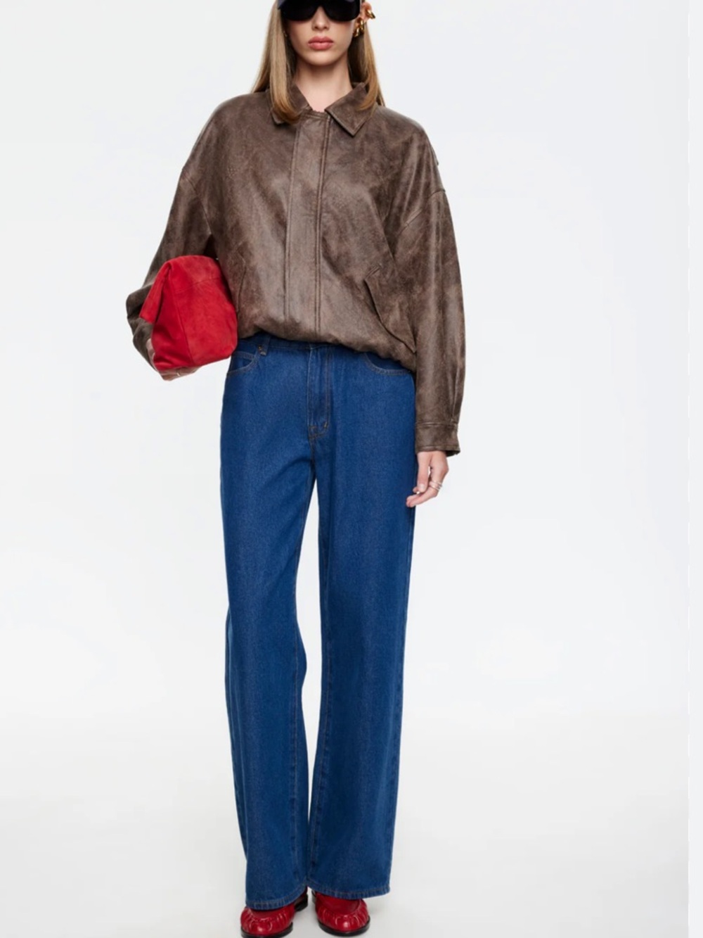 Lioness woman’s Straight-Leg Jeans - Dark Blue